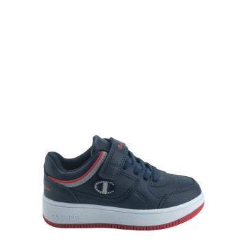 CHAMPION S32406-BS518 LOW CUT SHOE REBOUND LOW B PS NNY/GREY/RED