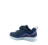 CHAMPION S32451-BS501 LOW CUT SHOE WAVE PU B PS NNY/RBL/RED