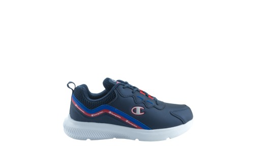 CHAMPION S32452-BS501 LOW CUT SHOE SHOUT OUT B PS NNY/RBL/RED
