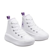 CONVERSE A03667C CHUCK TAYLOR ALL STAR WHITE/PIXEL PURPLE/WHITE