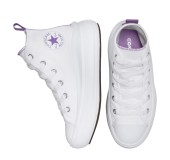 CONVERSE A03667C CHUCK TAYLOR ALL STAR WHITE/PIXEL PURPLE/WHITE