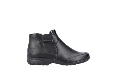 RIEKER L4665-00 ΜΑΥΡΟ 