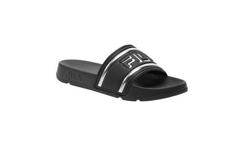 FILA FFW0102-83162 BLACK/SILVER MORRO BAY LOGO