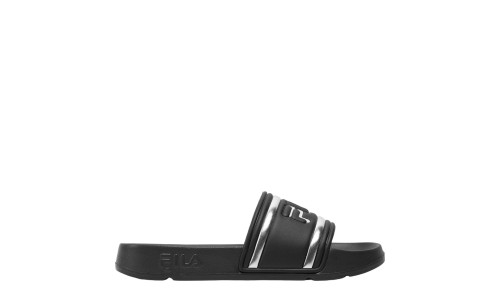 FILA FFW0102-83162 BLACK/SILVER MORRO BAY LOGO