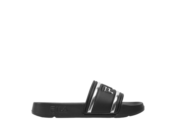 FILA FFW0102-83162 BLACK/SILVER MORRO BAY LOGO