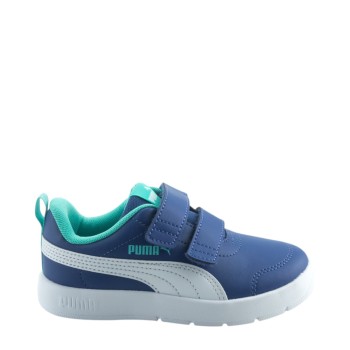 PUMA 397642-10 BLUE COURTFLEX V3 V PS