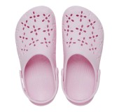 CROCS 210927-6ZW PINK MILK CLASSIC FLORAL CLOG