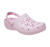 CROCS 210927-6ZW PINK MILK CLASSIC FLORAL CLOG