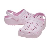 CROCS 210927-6ZW PINK MILK CLASSIC FLORAL CLOG