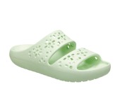 CROCS 210966-3YH JADE TINT CLASSIC FLORAL SANDAL