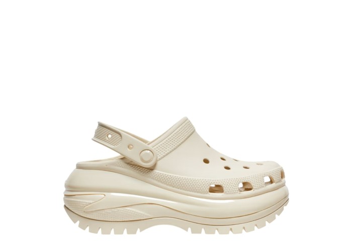 CROCS 207988-2Y2 BONE MEGA CRUSH CLOG
