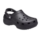 CROCS 206750-O01 BLACK CLASSIC PLATFORM CLOG W