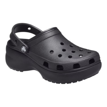 CROCS 206750-O01 BLACK CLASSIC PLATFORM CLOG W