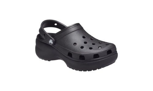 CROCS 206750-O01 BLACK CLASSIC PLATFORM CLOG W