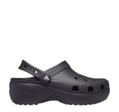 CROCS 206750-O01 BLACK CLASSIC PLATFORM CLOG W