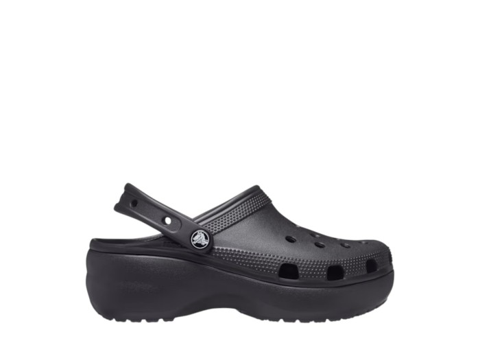 CROCS 206750-O01 BLACK CLASSIC PLATFORM CLOG W