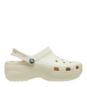 CROCS 206750-2Y2 BONE CLASSIC PLATFORM CLOG W