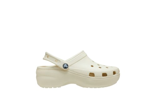 CROCS 206750-2Y2 BONE CLASSIC PLATFORM CLOG W