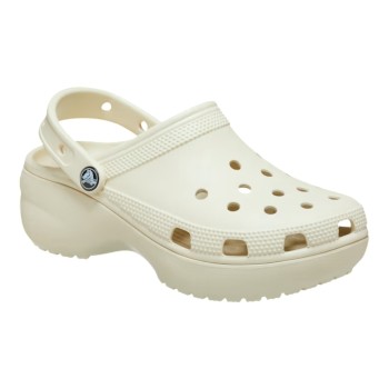 CROCS 206750-2Y2 BONE CLASSIC PLATFORM CLOG W