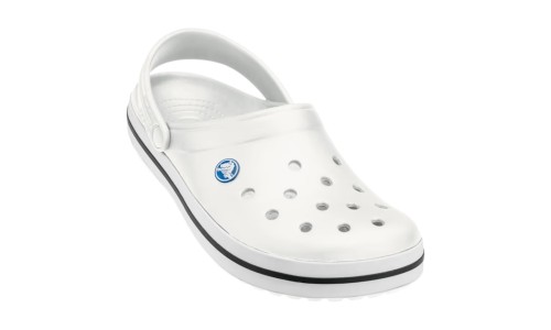 CROCS 11016-100 WHITE CROCBAND CLOG