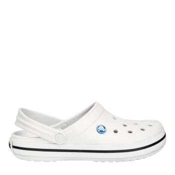 CROCS 11016-100 WHITE CROCBAND CLOG