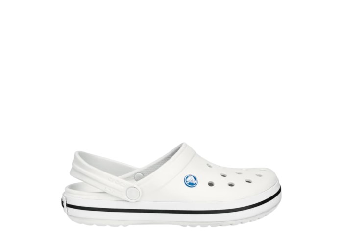 CROCS 11016-100 WHITE CROCBAND CLOG