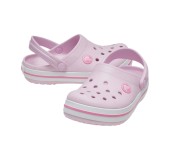 CROCS 207006-6GD TAFFY PINK CROCBAND CLOG K