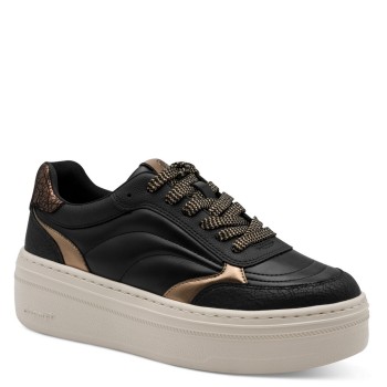 TAMARIS 1-23756-45-075 BLACK/BRONCE 