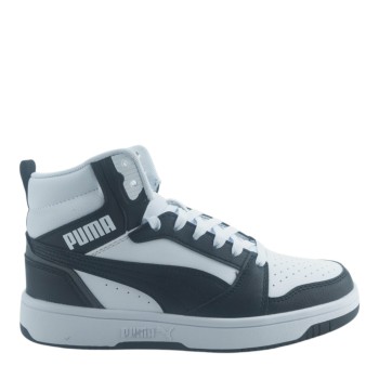 PUMA 393831-01 WHITE/BLACK REBOUND V6 MID