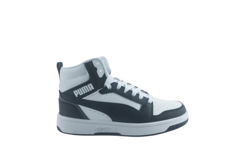 PUMA 393831-01 WHITE/BLACK REBOUND V6 MID