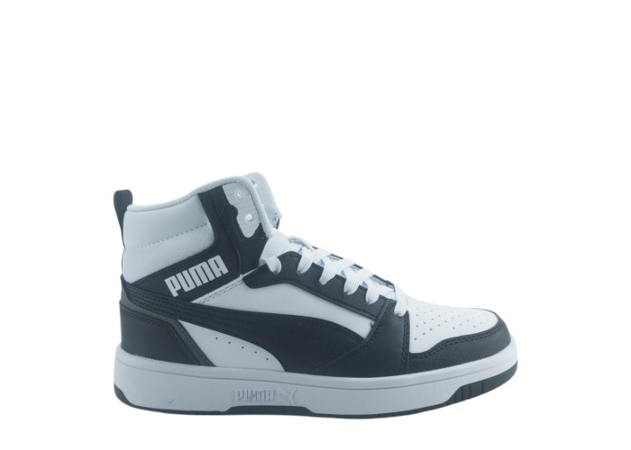 PUMA 393831-01 WHITE/BLACK REBOUND V6 MID