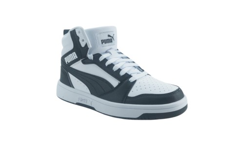 PUMA 393831-01 WHITE/BLACK REBOUND V6 MID