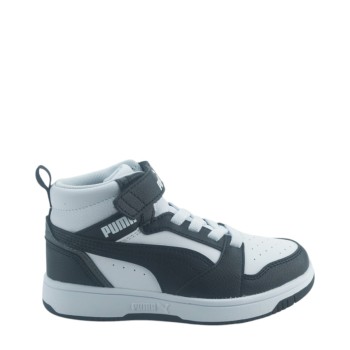 PUMA 393832-01 WHITE/BLACK REBOUND