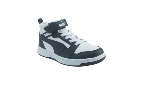 PUMA 393832-01 WHITE/BLACK REBOUND
