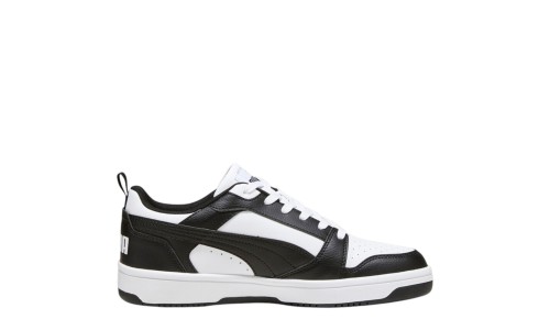PUMA 392328-01 WHITE/BLACK REBOUND V6 LOW
