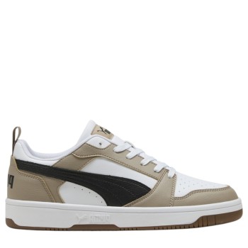 PUMA 392328-52 WHITE/BLACK/BEIGE REBOUND V6 LOW