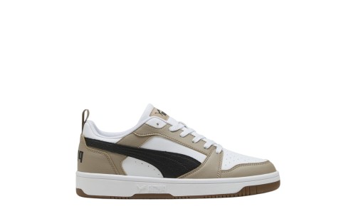 PUMA 392328-52 WHITE/BLACK/BEIGE REBOUND V6 LOW