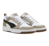 PUMA 392328-52 WHITE/BLACK/BEIGE REBOUND V6 LOW