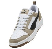 PUMA 392328-52 WHITE/BLACK/BEIGE REBOUND V6 LOW