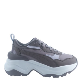 PUMA 393915-14 WHITE/PLUM CILIA WEDGE