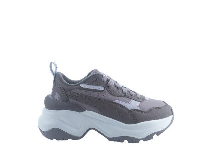 PUMA 393915-14 WHITE/PLUM CILIA WEDGE