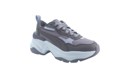 PUMA 393915-14 WHITE/PLUM CILIA WEDGE