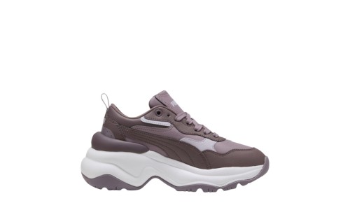 PUMA 393915-14 WHITE/PLUM CILIA WEDGE