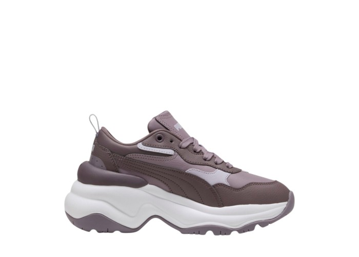 PUMA 393915-14 WHITE/PLUM CILIA WEDGE