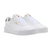PUMA 402642-01 WHITE/GOLD CARINA 3