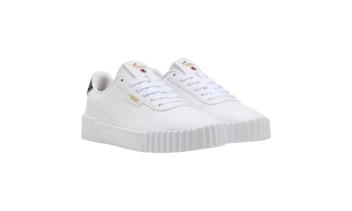 PUMA 402642-01 WHITE/GOLD CARINA 3
