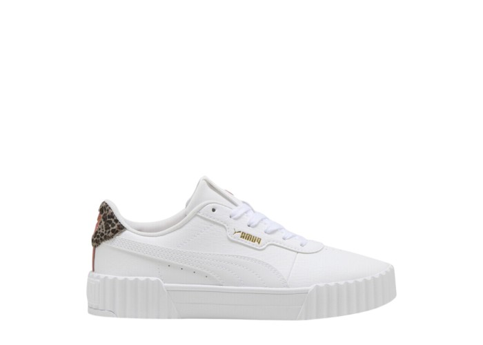PUMA 402642-01 WHITE/GOLD CARINA 3