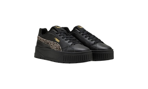 PUMA 402645-02 BLACK/GRAY KARMEN II ANIMAL FLAIR