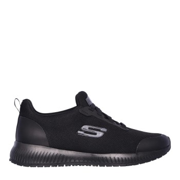 SKECHERS 77222EC-BLK BLACK SQUAD SR