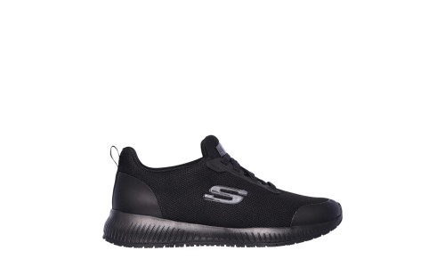 SKECHERS 77222EC-BLK BLACK SQUAD SR